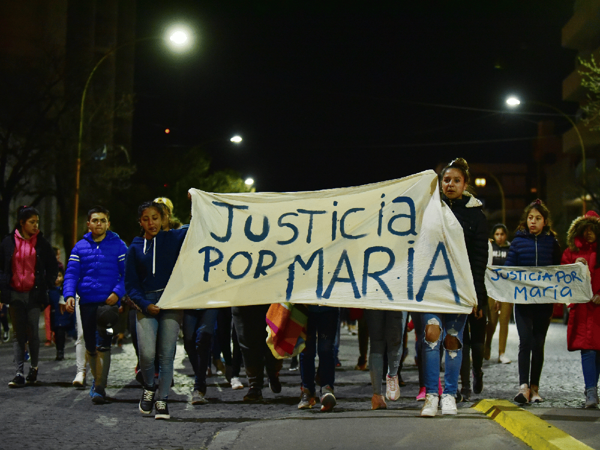 Marcharon pidiendo justicia para María Paz