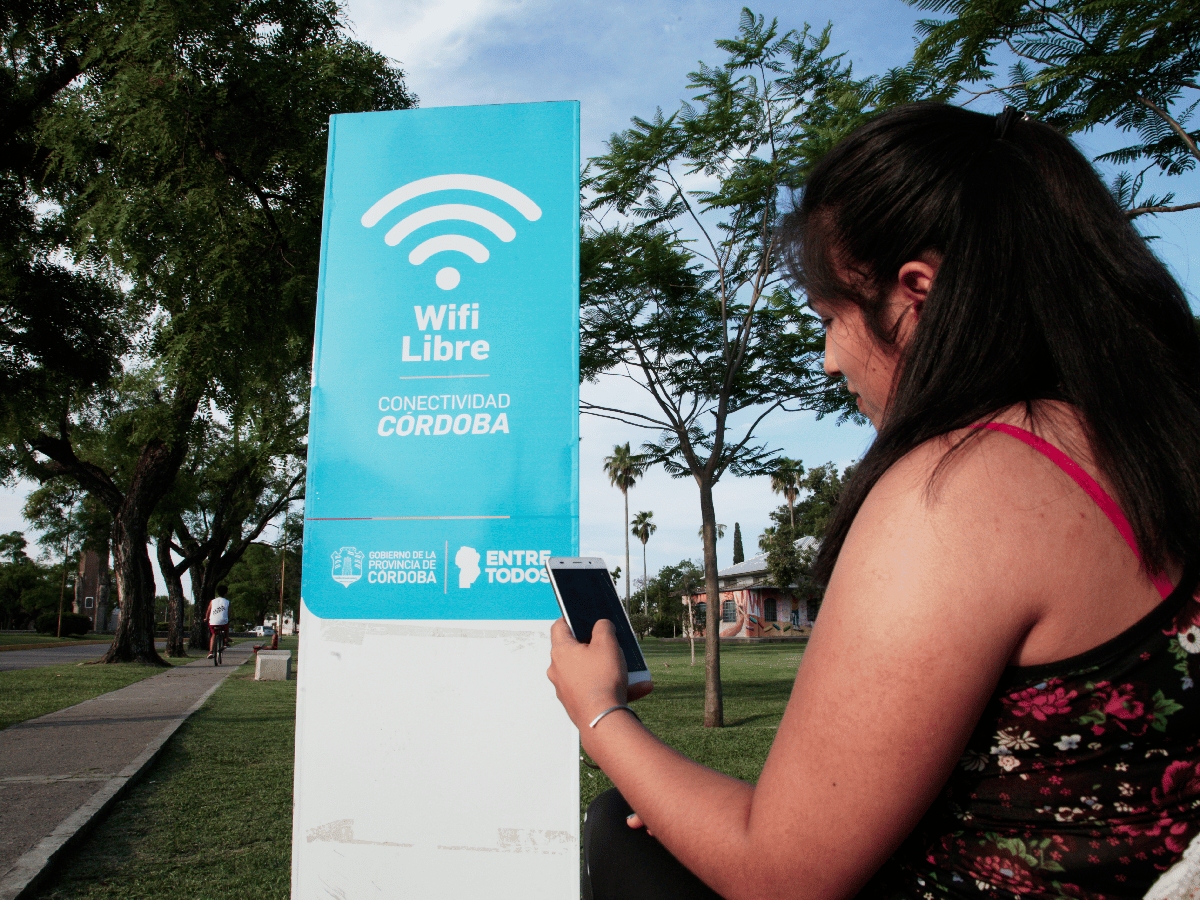 Conectividad Córdoba: San Justo suma casi 300 puntos de wifi      