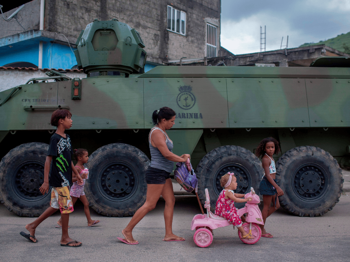 Nueva intervención del ejército en una favela de Río de Janeiro 