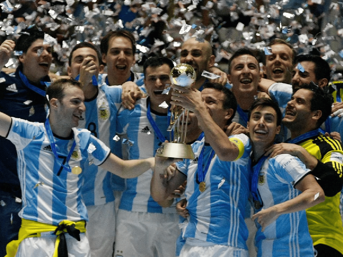 Argentina Campeón del Mundo en Futsal 