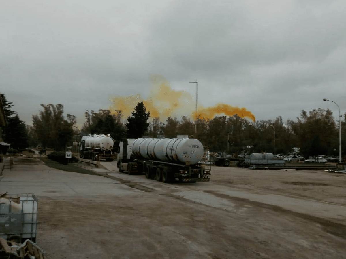 Temor por escape de gas en Fábrica Militar de Río Tercero
