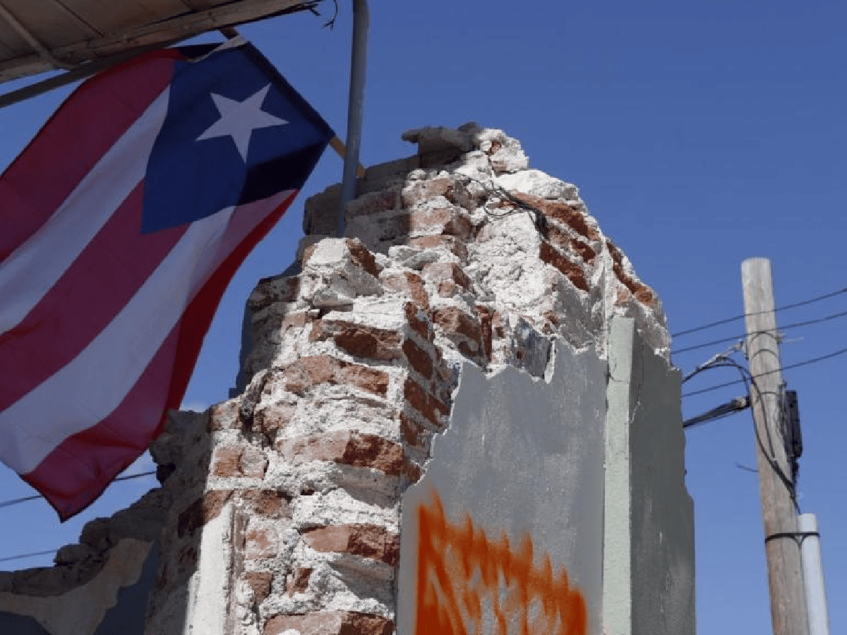 Tras decenas de réplicas, se registró un nuevo sismo de 5,9 grados en Puerto Rico