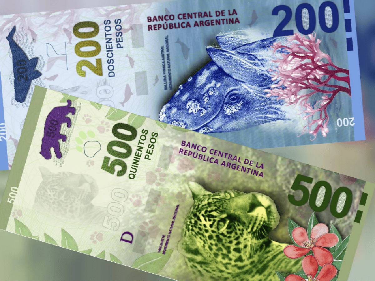 El Banco Central analiza lanzar billetes de 2.000 o 5.000 pesos