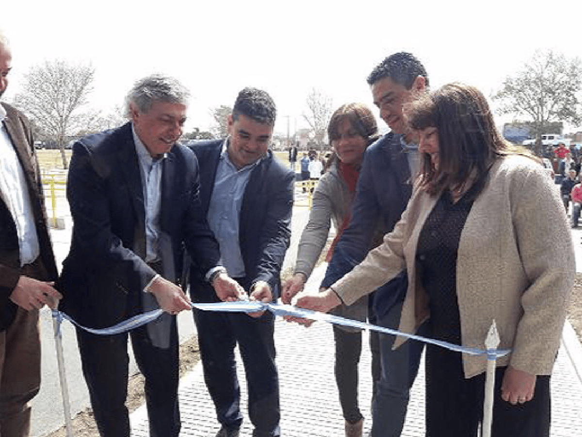 La Provincia inauguró obras  en la localidad de La Para 