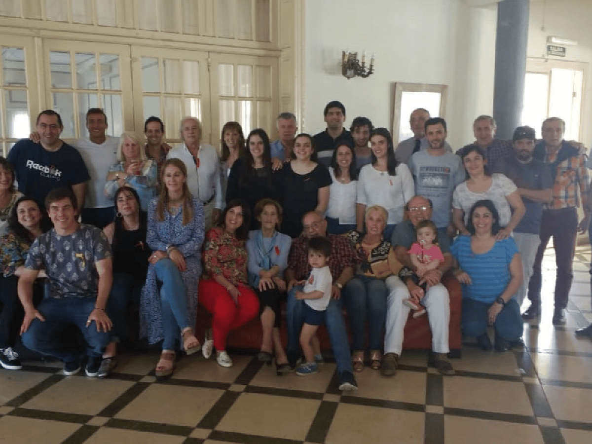 La familia Casermeiro se reencontró para recordar a los abuelos inmigrantes  