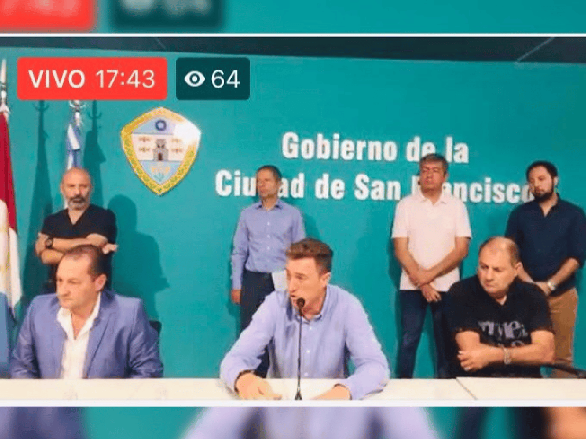 García Aresca decretó el receso administrativo municipal