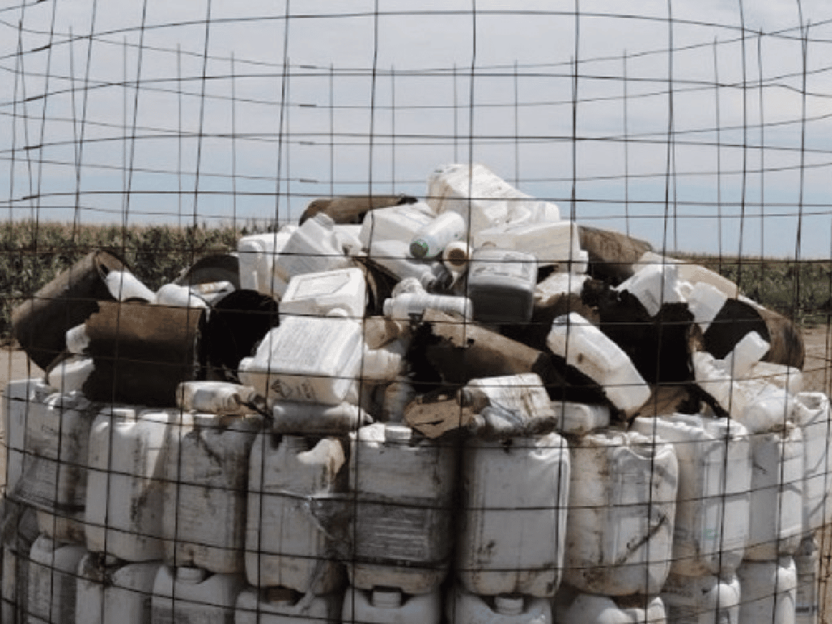 Envases de fitosanitarios: nueva ley busca recuperar 14 mil toneladas de plástico   