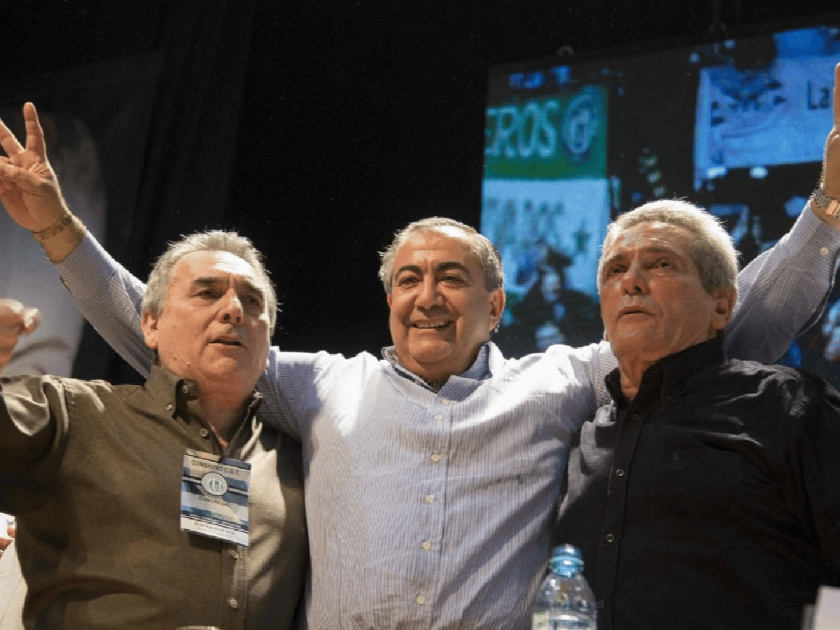 Se rompe la CGT: "El ciclo del triunvirato está agotado", anunció Juan Carlos Schmid 