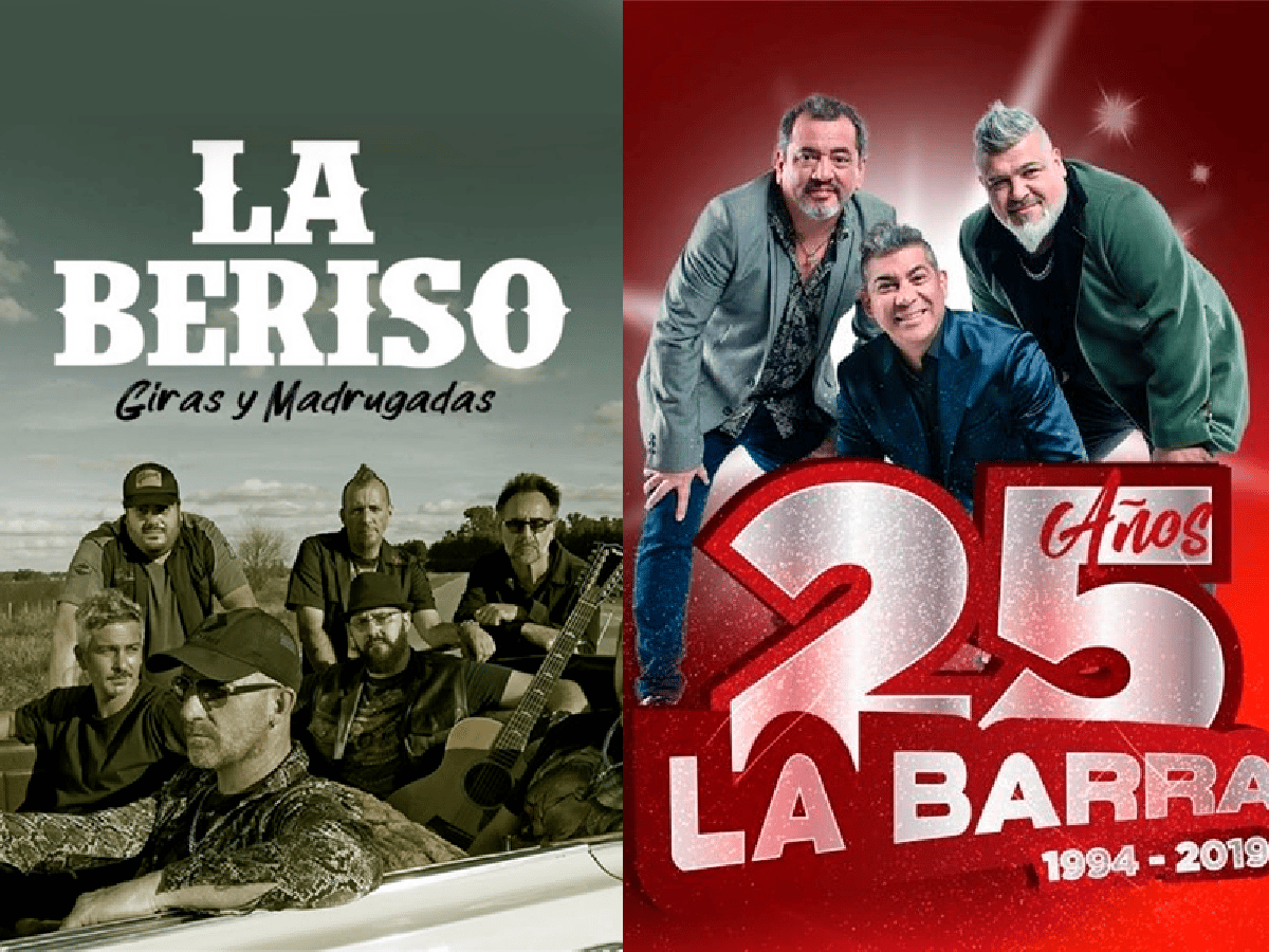 La Beriso, La Barra y  Somos Tango, los shows de noviembre en la ciudad   
