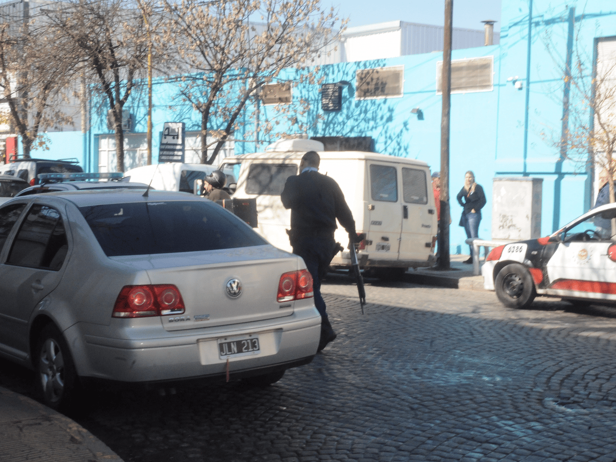 URGENTE: procedimiento policial en el centro
