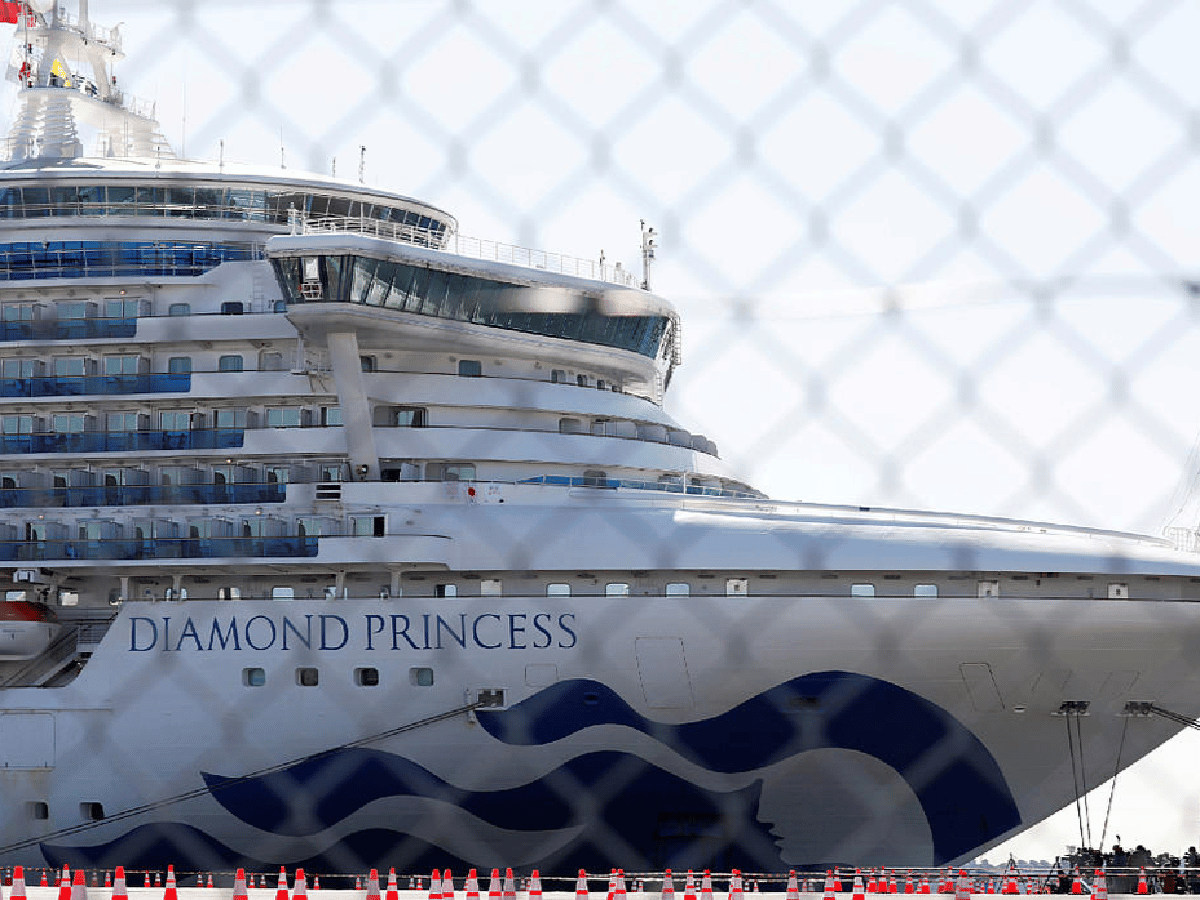  Murieron dos pasajeros del crucero Diamond Princess contagiados de coronavirus