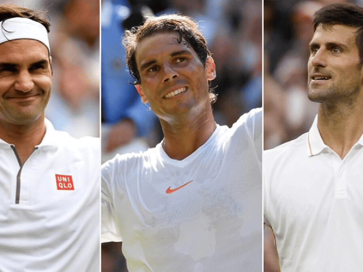 Federer, Nadal y Djokovic están en "semis" de Wimbledon 