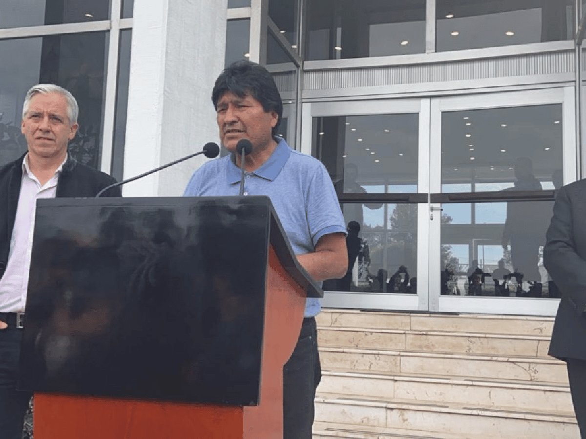 Evo Morales llegó a México y habló de sus últimos días como mandatario