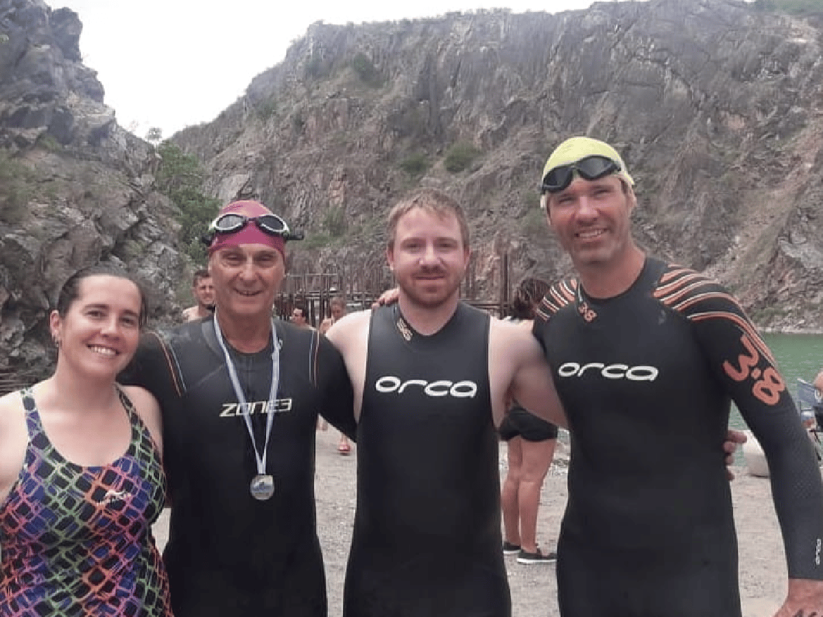 Sanfrancisqueños coparon la maratón acuática Natura Sport