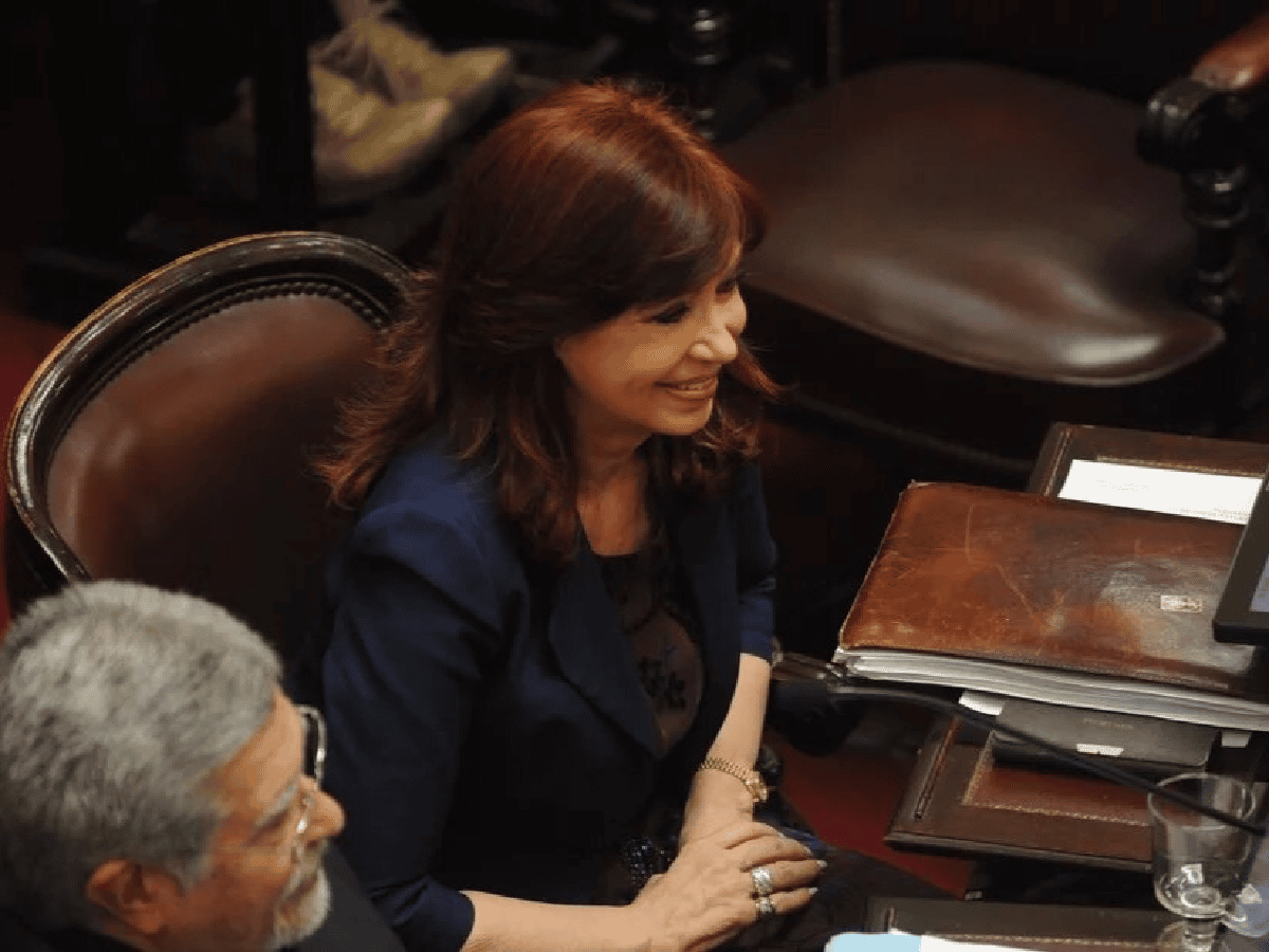 Con el debut de Cristina al frente, el Senado se prepara para tratar la ley de emergencia económica