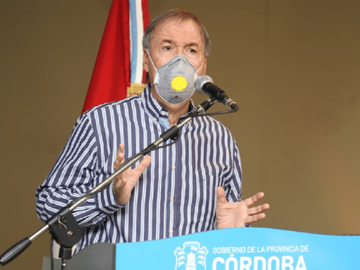 Schiaretti: " Prefiero ver respiradores sin usar a exponer a los médicos a decidir a quién salvan"