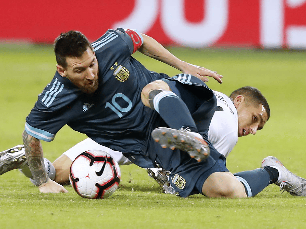 Argentina lo empató sobre el final