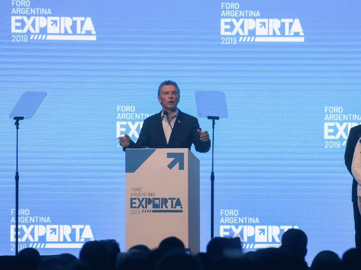 Macri: "Terminamos con décadas de frustraciones y pusimos a las exportaciones en el centro" 