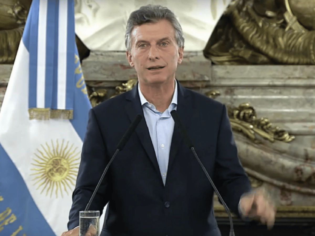 Macri anunció la firma de un DNU para "avanzar con la extinción de dominio"