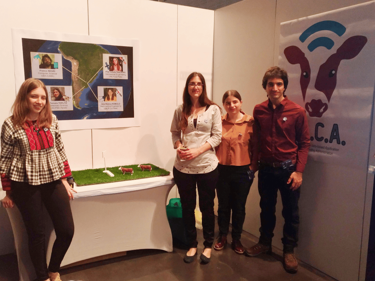 Estudiantes argentinos fueron finalistas en un certamen internacional de innovación espacial