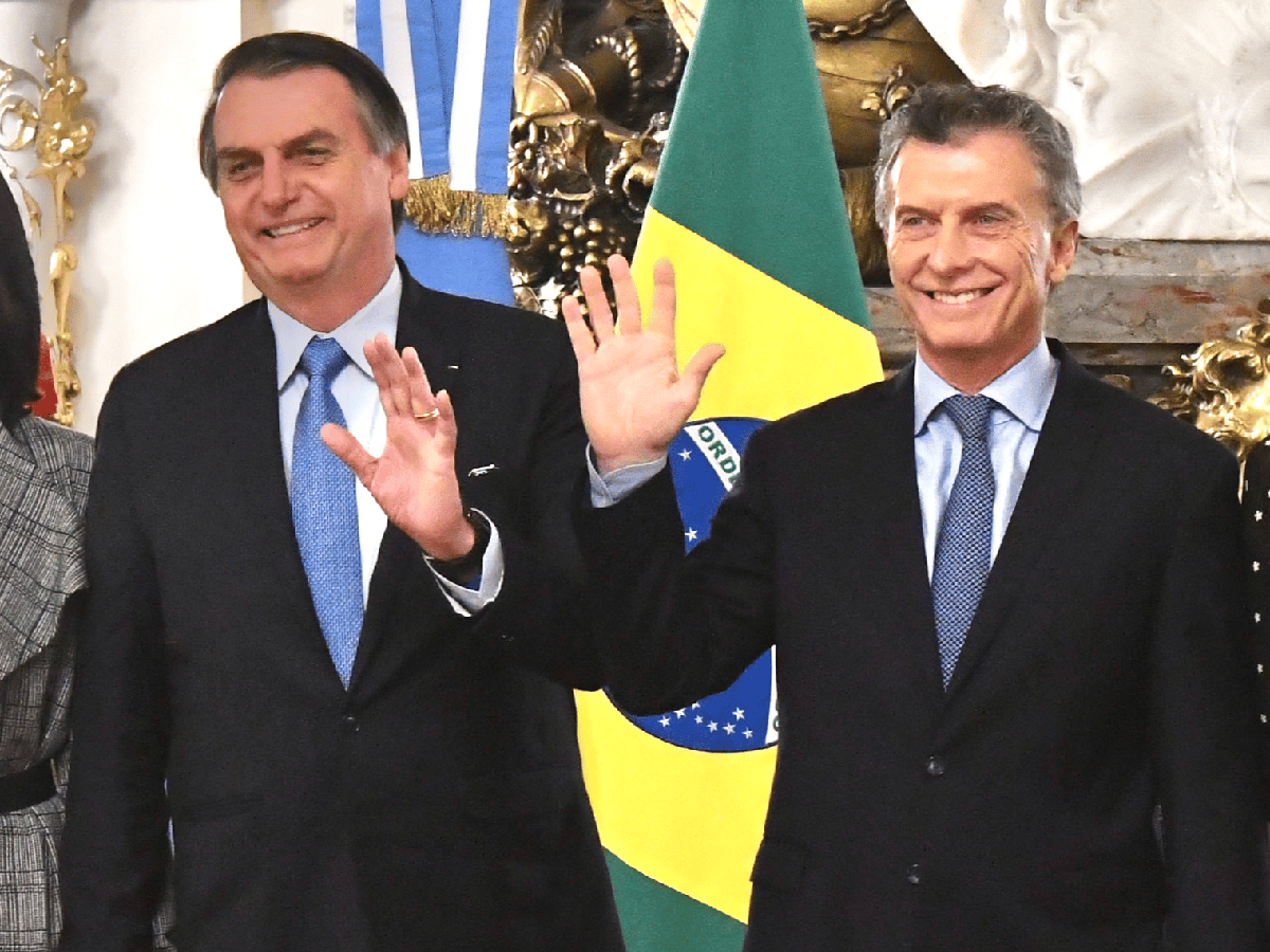 Macri recibió A Bolsonaro y aseguró que el acuerdo entre el mercosur y la Unión Europea "está muy cerca"