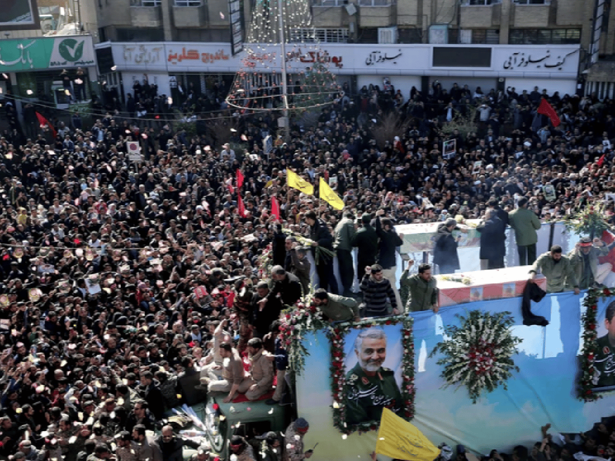 [Video] 40 muertos y un centenar de heridos en el funeral de Soleimani 