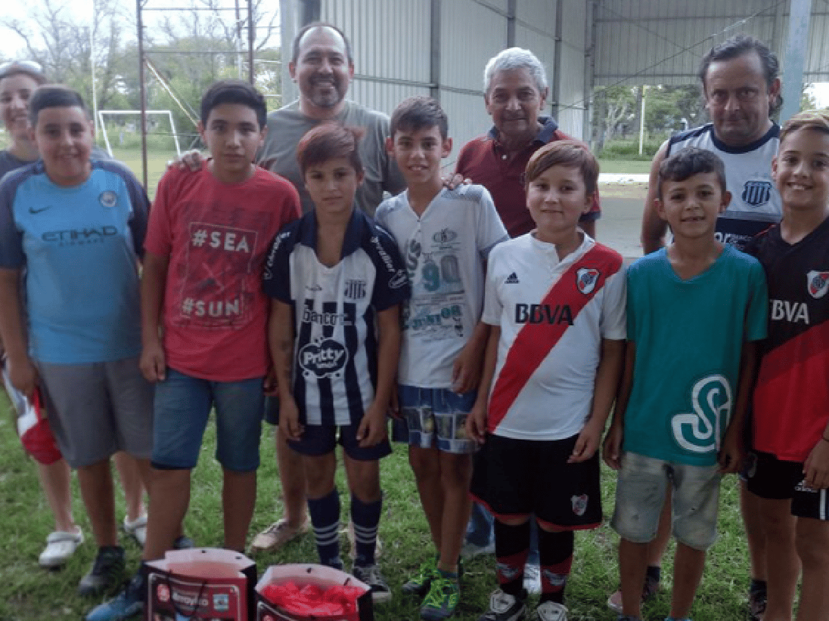 Nueva Escuelita Municipal de Fútbol en el Paraje la Curva
