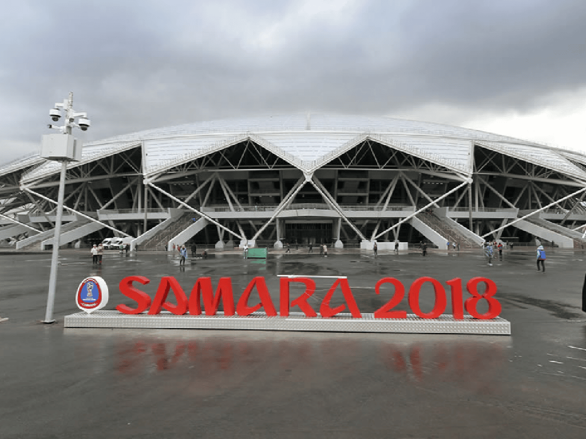 Samara Arena, uno de los estadios nuevos 