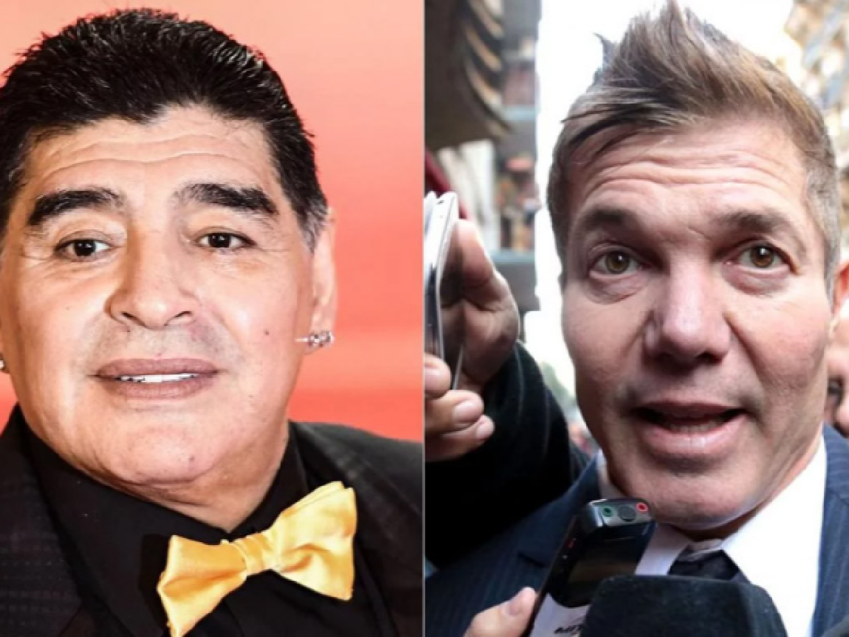 La amenaza de Maradona a Burlando: "Puedo contar cuando me trajo a Ronaldinho y fuimos a su habitación..."