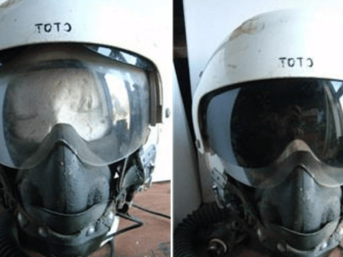 Subastan el casco de un soldado cordobés caído en Malvinas, la familia pide que lo recuperen