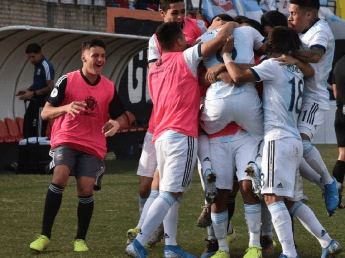 Sudamericano Sub 15: Argentina goleó a Colombia 