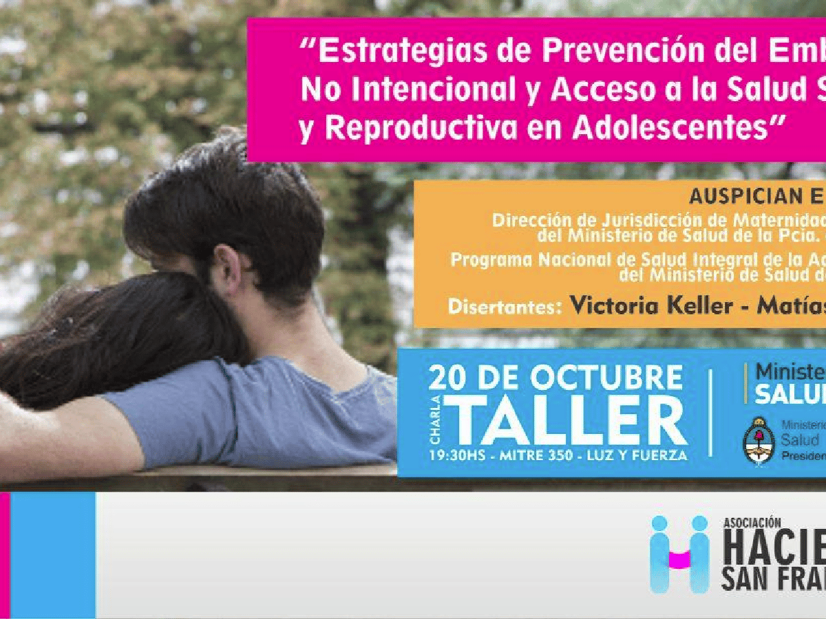 Dictan charla taller sobre salud sexual y reproductiva en adolescentes