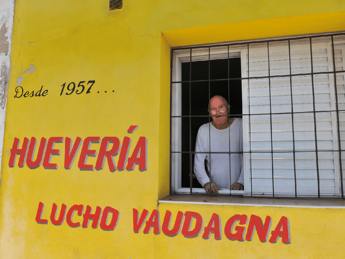 Tristeza: murió Lucho Vaudagna, vendedor histórico de huevos 