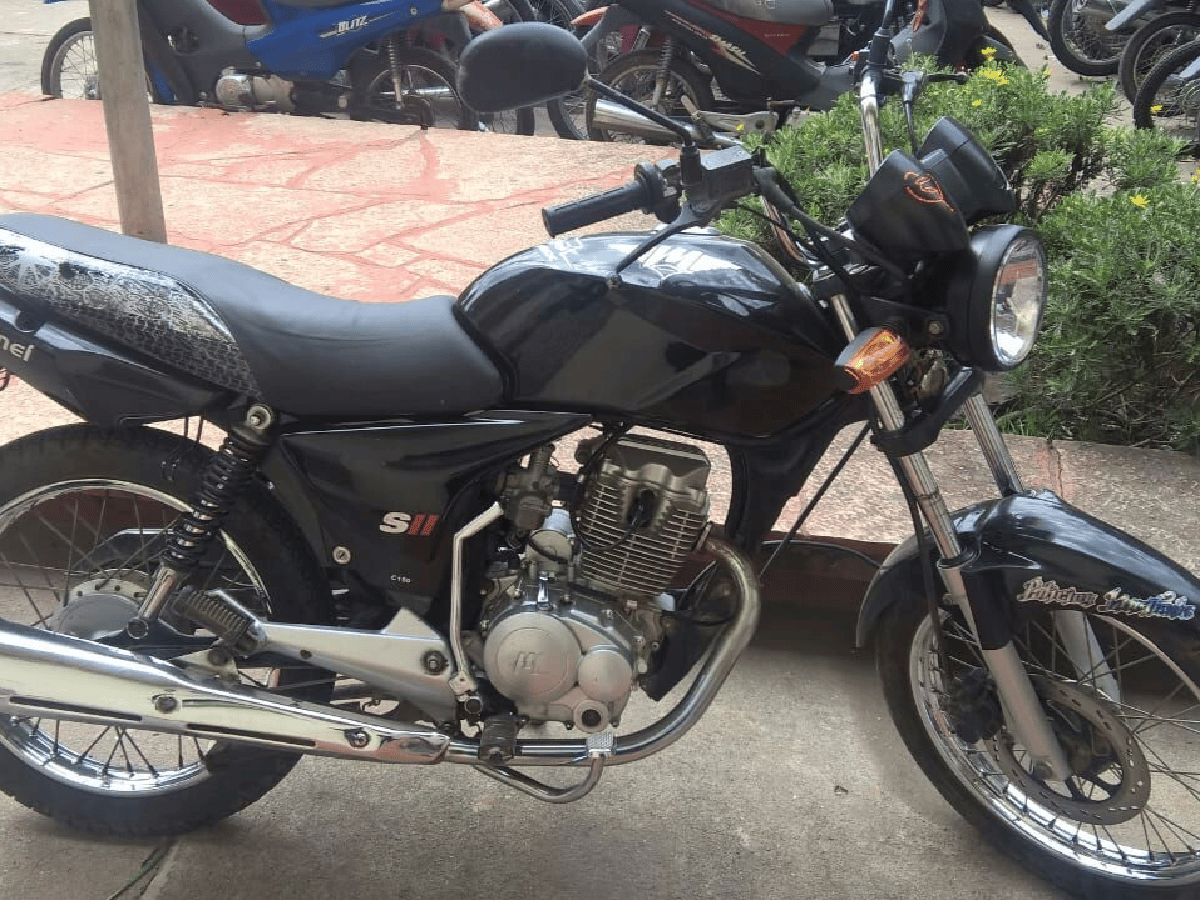 Policía logró recuperar motocicleta robada 