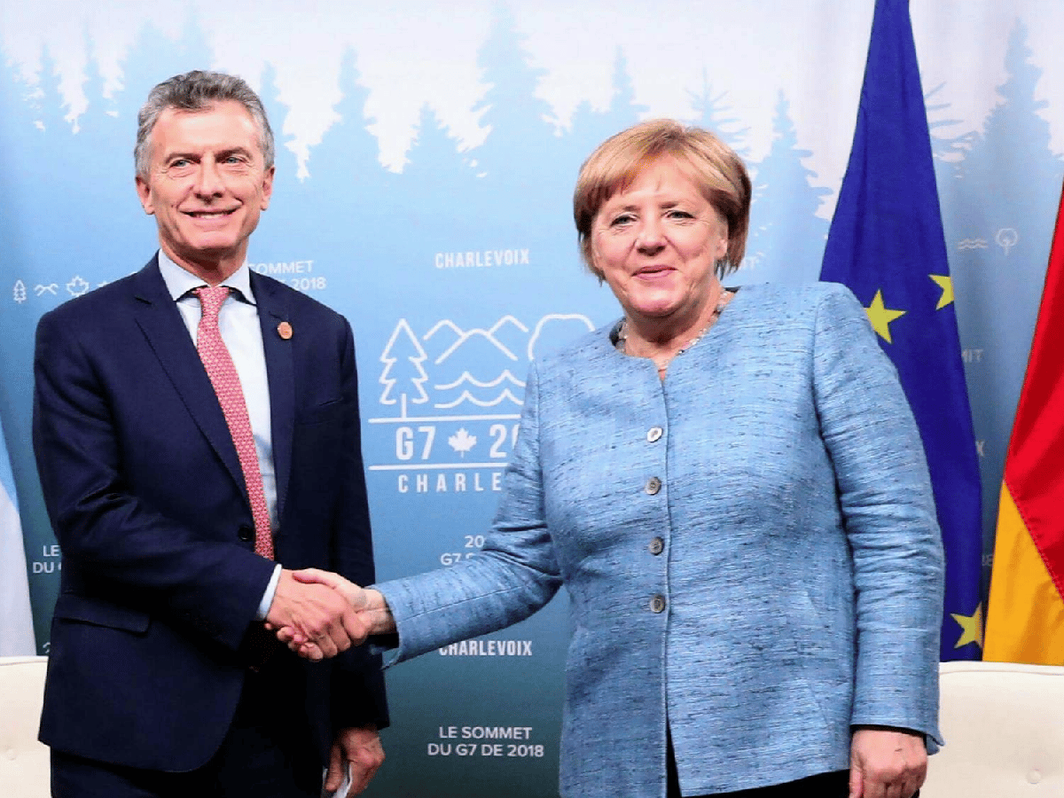 Macri se reunió con May, Merkel y Macron en la Cumbre del G-7