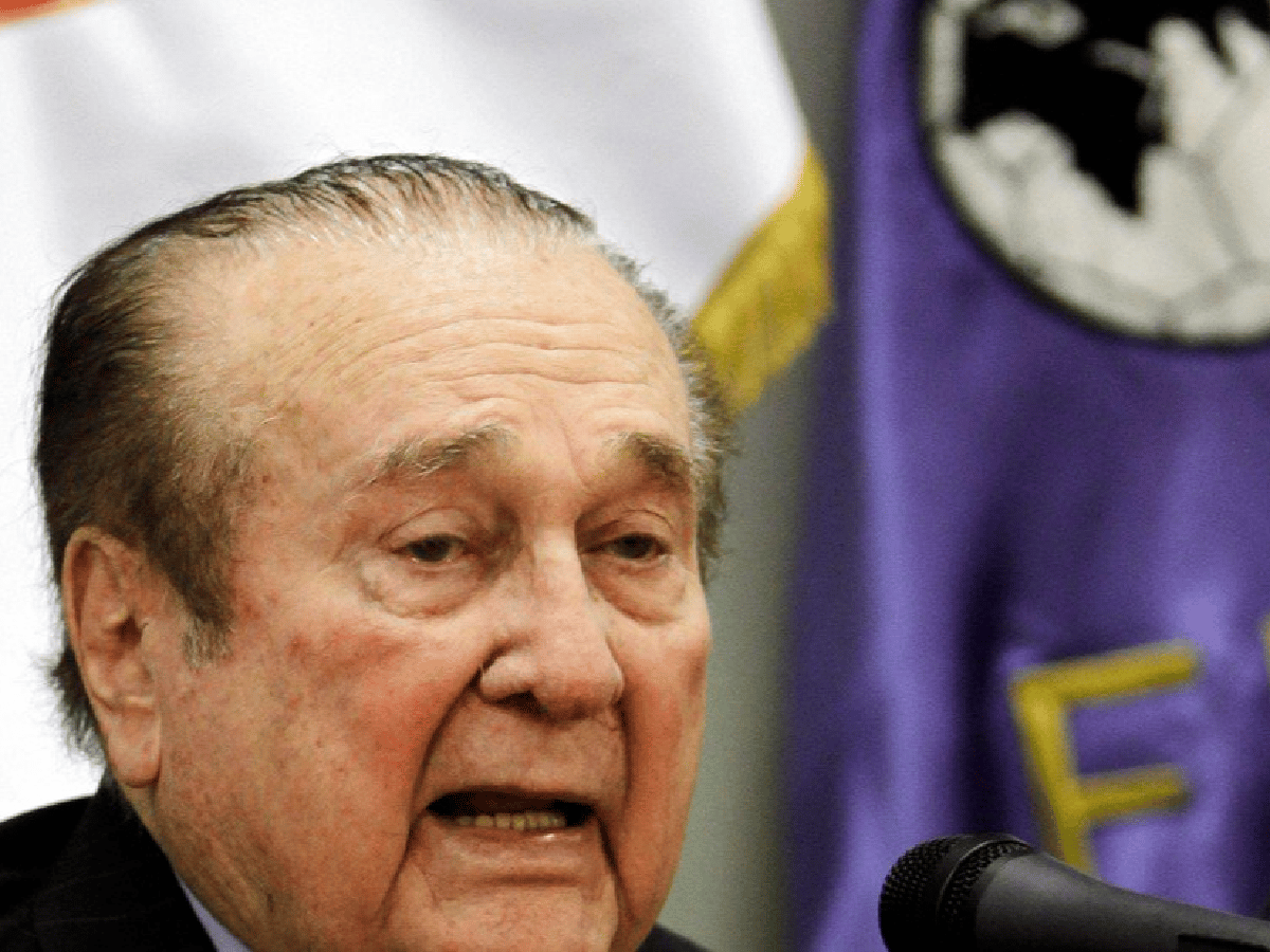 Murió el paraguayo Nicolás Leoz, expresidente de la Conmebol
