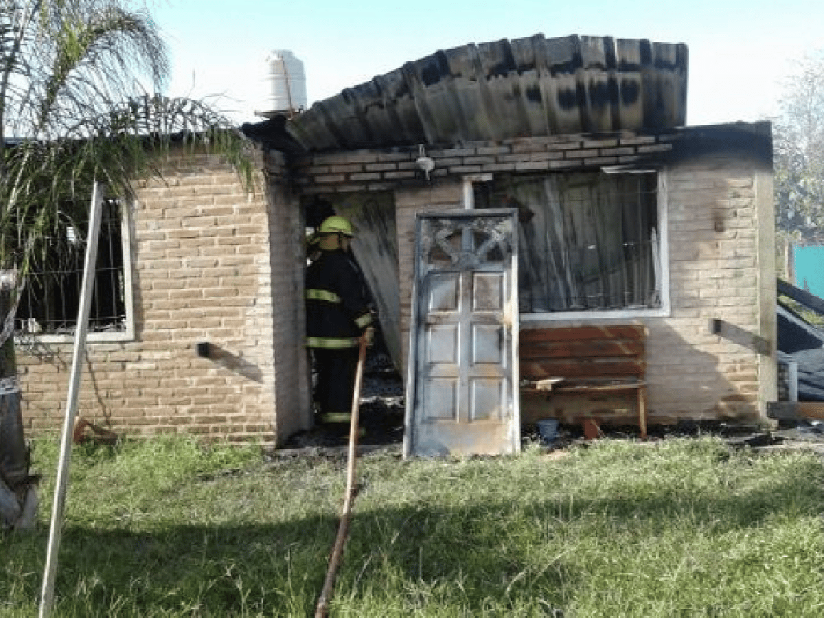 Cuatro años de cárcel por robar y prender fuego una casa en Morteros 