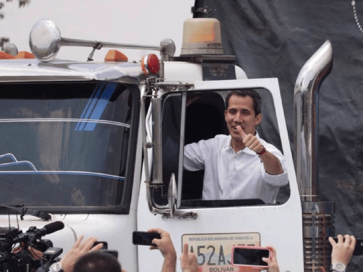Ingresó el primer camión con ayuda humanitaria desde Brasil