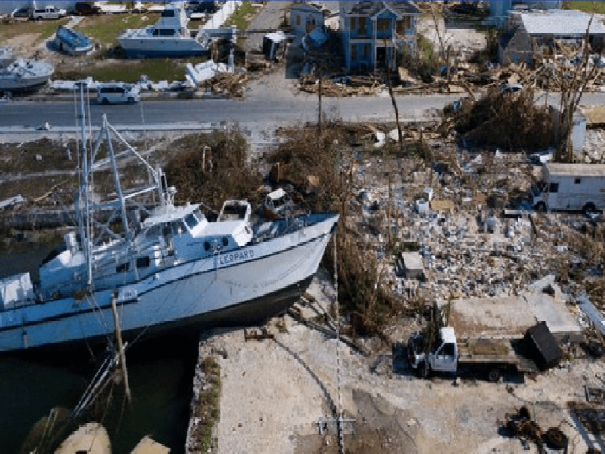 El huracán Dorian dejó 52 muertos y hay 1300 desaparecidos
