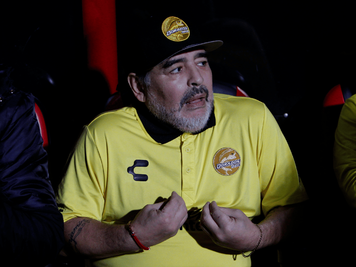 Maradona dijo que es "mentira" que haya criticado a Messi