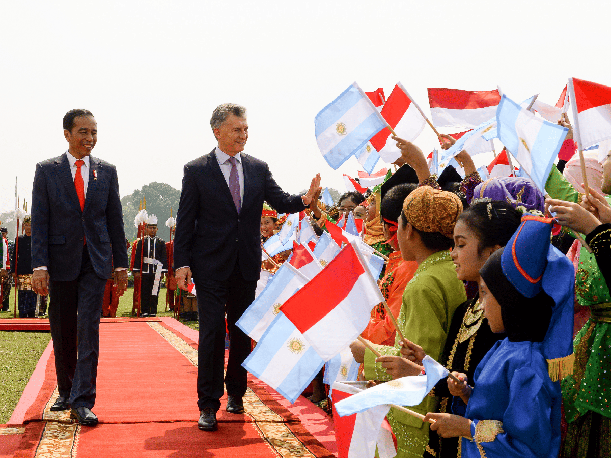 En la previa del G20, Mauricio Macri se reunió con el presidente de Indonesia
