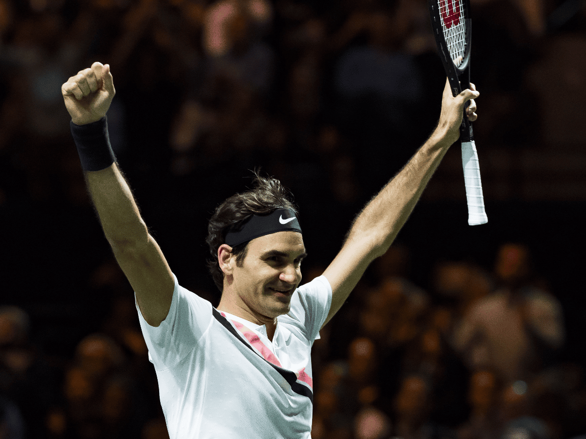 Federer, el rey de Holanda