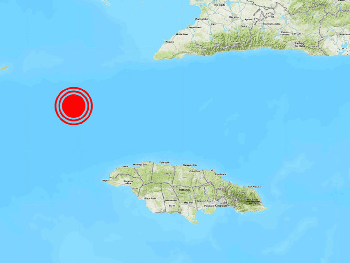 Fuerte terremoto de magnitud 7,7 sacudió el Caribe frente a las costas de Jamaica