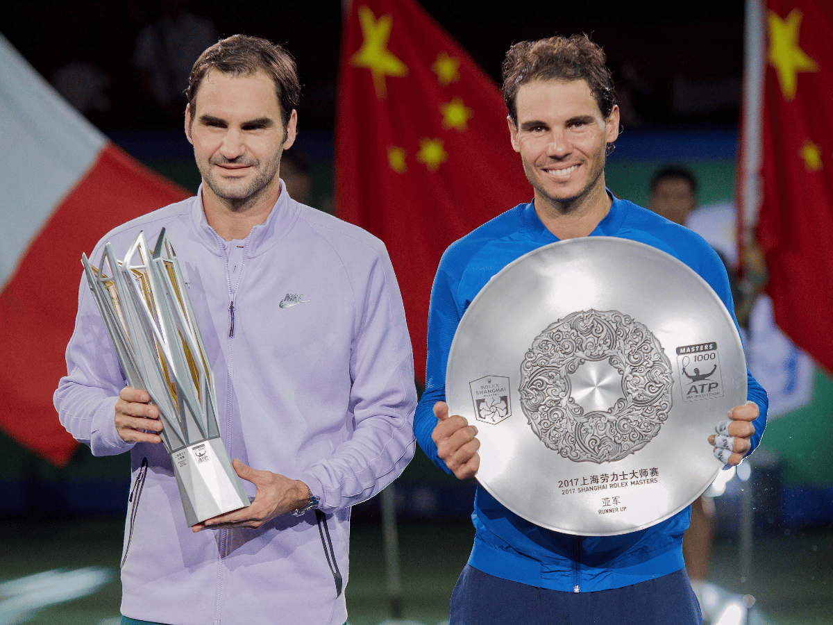 Federer ganó en Shanghai y peligra el liderato de Nadal en la ATP 