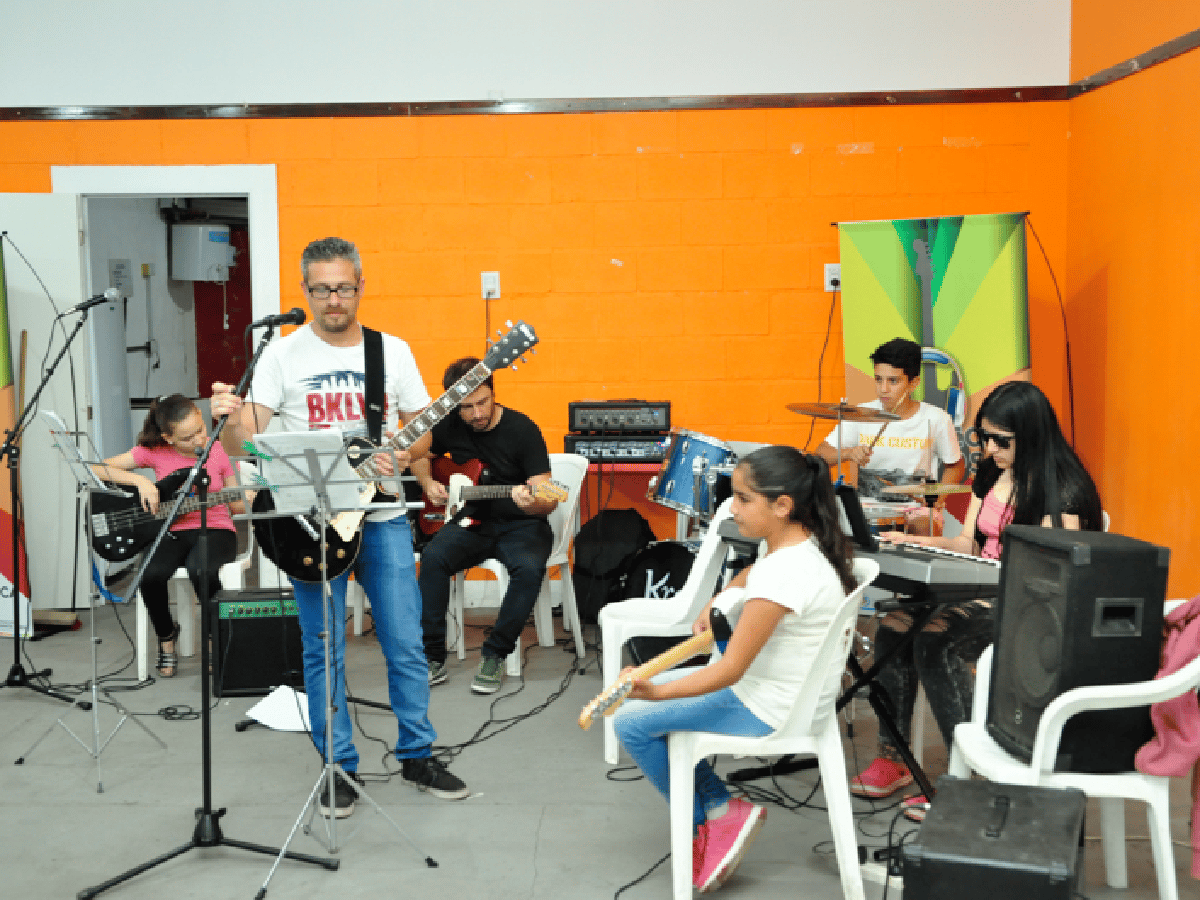 Jóvenes del Programa Municipal "Música x Vos" tendrán su muestra anual
