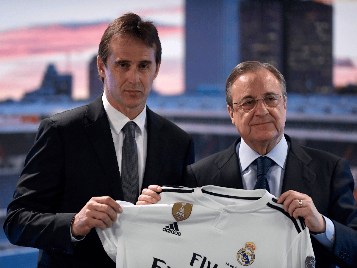 Lopetegui fue presentado en Real Madrid