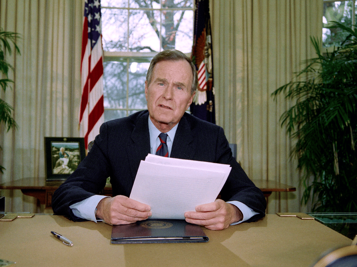 Murió el expresidente George Bush padre a los 94 años