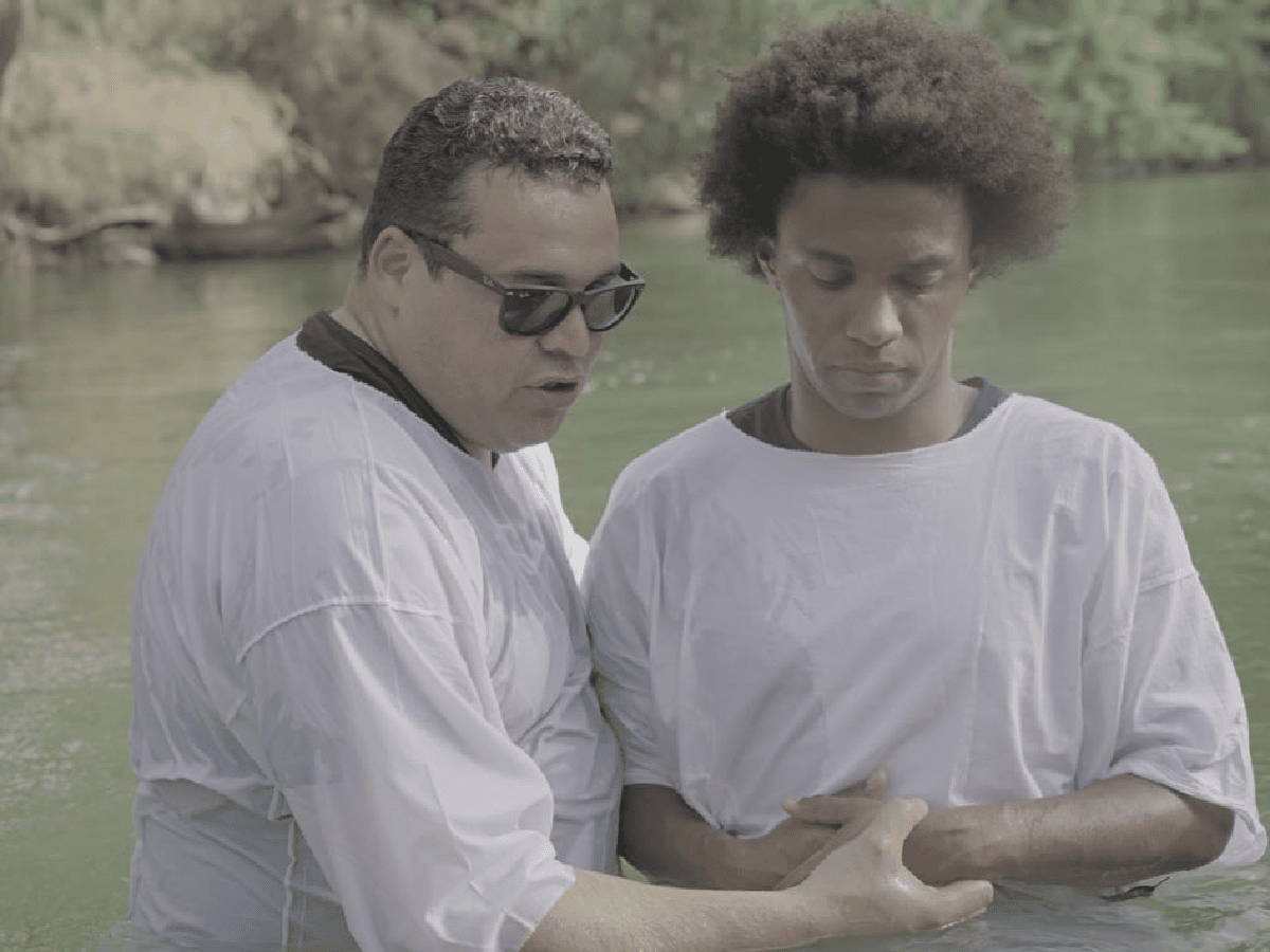 Willian se estaba bautizando en el Río Jordán