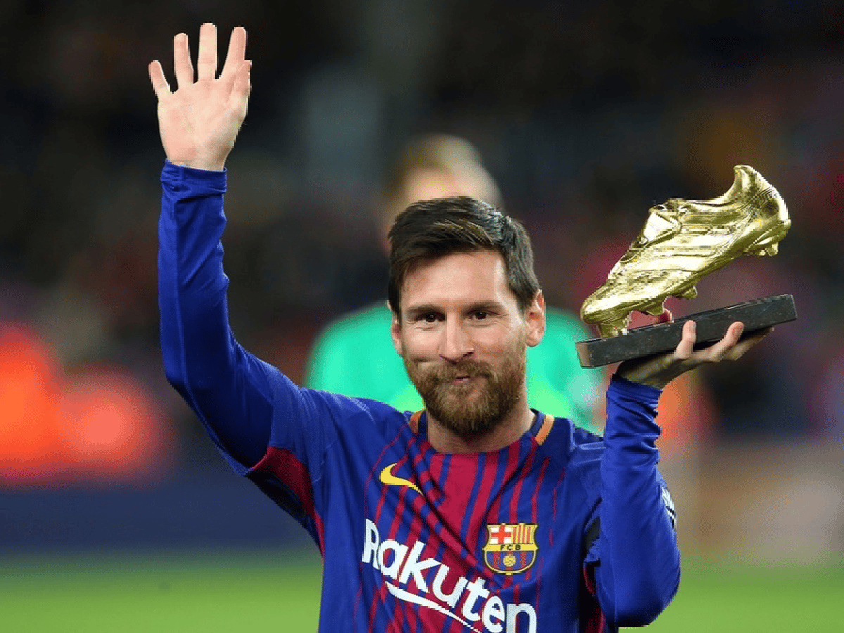 Messi recibirá su sexto Botín de Oro 