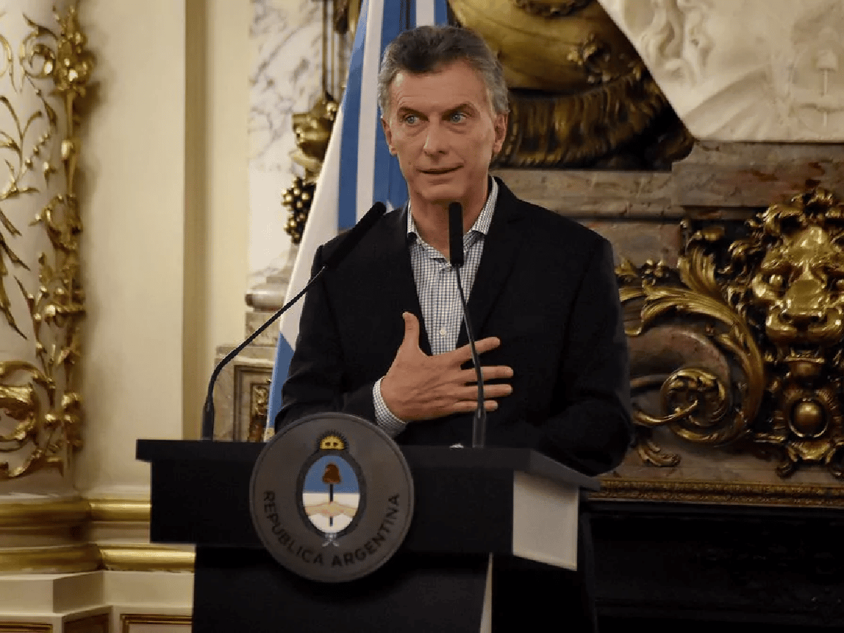 Mauricio Macri: "El paro no ayuda en nada" 